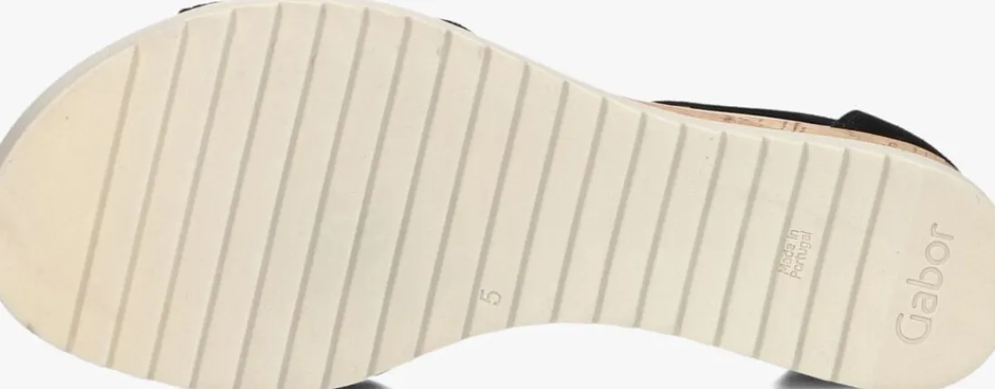 GABOR e sandalen met hak 780 zwart Sale