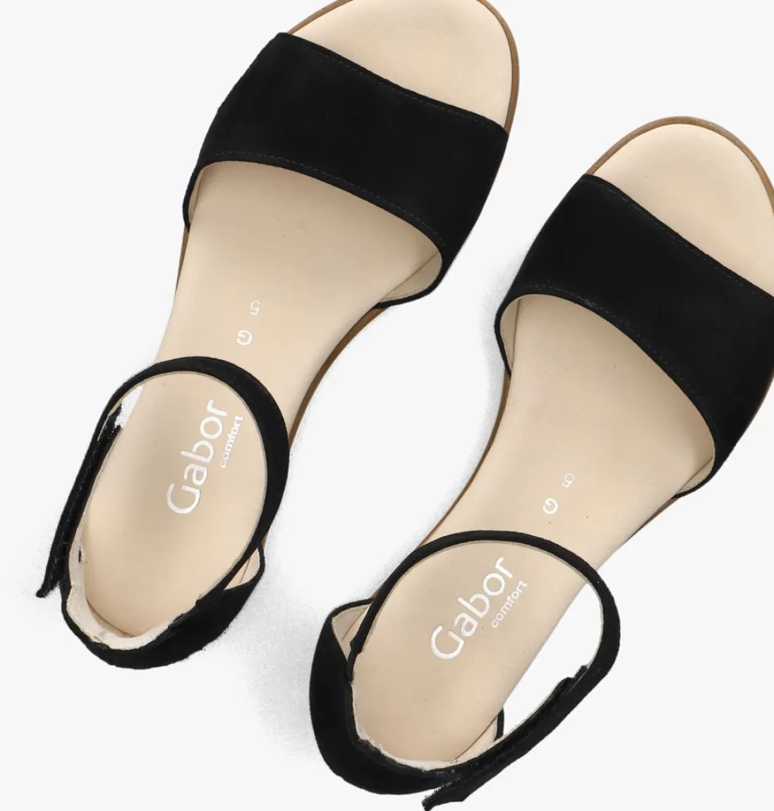 GABOR e sandalen met hak 780 zwart Sale