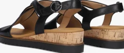 GABOR e sandalen met hak 751.01 zwart Clearance