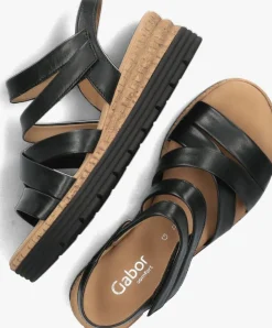 GABOR e sandalen met hak 702.2 zwart Online