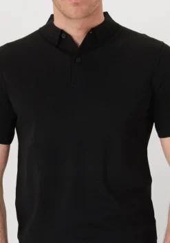 GENTI e polo polo button ss k2046-1260 zwart Sale