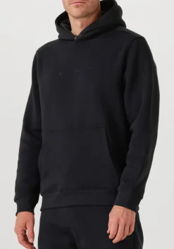 GENTI e trui basic logo hoodie zwart Sale