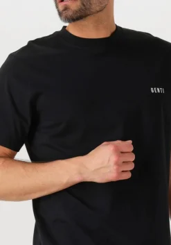 GENTI e t-shirt t-shirt ss j2040-1223 zwart Best