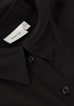 GESTUZ e blouses elarahgz linen shirt zwart