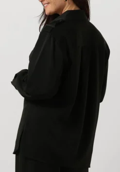 GESTUZ e blouses sloangz shirt zwart