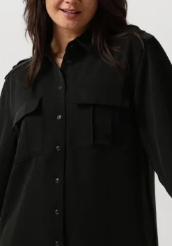 GESTUZ e blouses sloangz shirt zwart