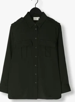 GESTUZ e blouses sloangz shirt zwart