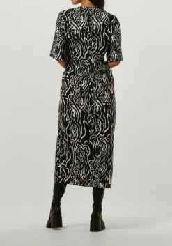 GESTUZ e midi jurk brayagz p midi dress zwart Outlet