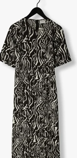 GESTUZ e midi jurk brayagz p midi dress zwart Outlet