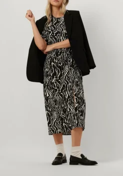 GESTUZ e midi jurk brayagz p midi dress zwart Outlet