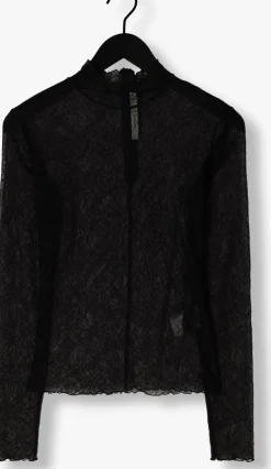 GESTUZ e tops & t-shirts laiagz lace blouse zwart Hot