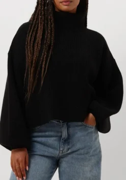 GESTUZ e trui mebagz short pullover zwart Online