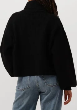 GESTUZ e trui mebagz short pullover zwart Online