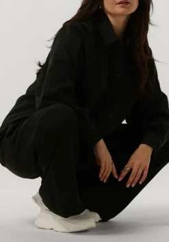 GESTUZ e wijde broek sloangz hw pantsc zwart New