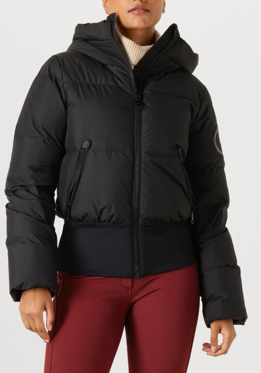 GOLDBERGH e gewatteerde jas village ski jacket zwart Best