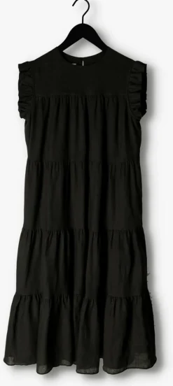 GREEK ARCHAIC KORI e midi jurk 130431 zwart Clearance