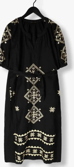 GREEK ARCHAIC KORI e maxi jurk 230652 zwart Discount