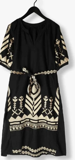 GREEK ARCHAIC KORI e maxi jurk 230654 zwart Online