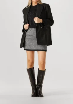 HAUTE L'AMITIÉ e haute l'amitié blazer premiere oversize triangle blazer zwart Clearance