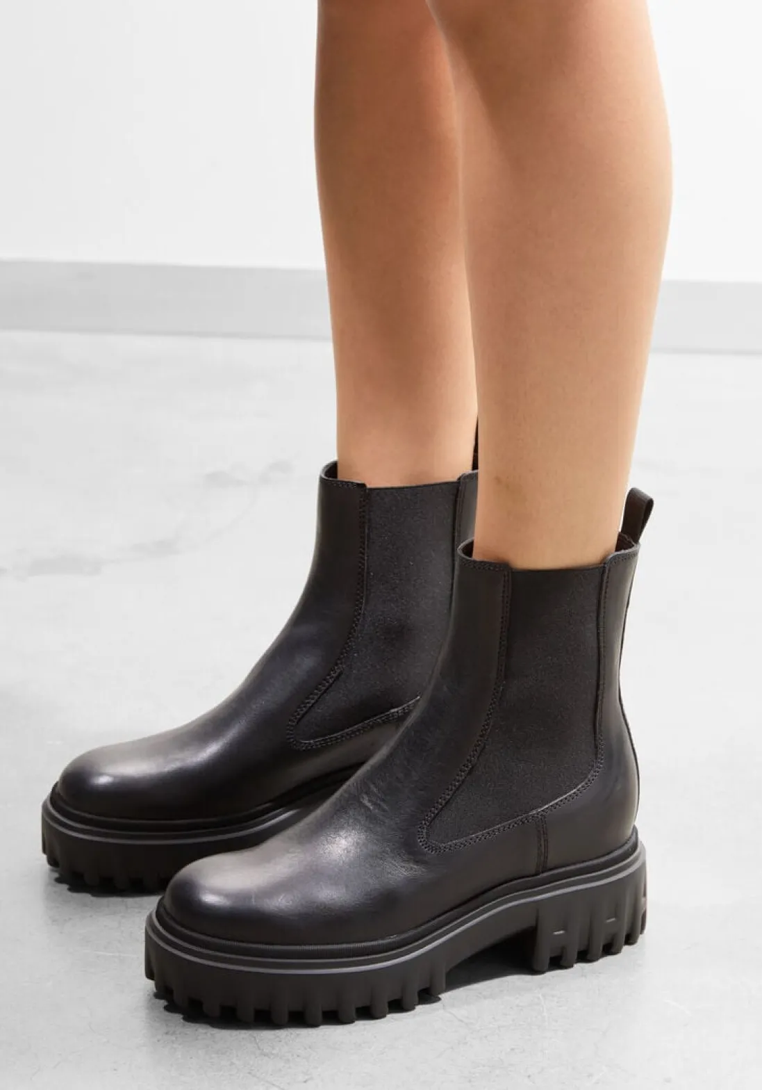 HOGAN e chelsea boots h700 chelsea zwart Hot