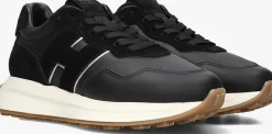 HOGAN e lage sneakers h641 allacciato h patch zwart Online