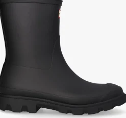 HUNTER e regenlaarzen downpour short wellington boots zwart