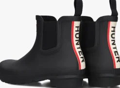 HUNTER e regenlaarzen womens original short zwart