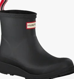 HUNTER e regenlaarzen play boot short zwart Online