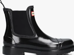HUNTER e regenlaarzen womens original chelsea zwart Hot