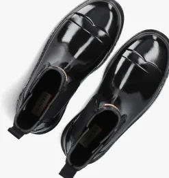HUNTER e regenlaarzen womens original chelsea zwart Hot