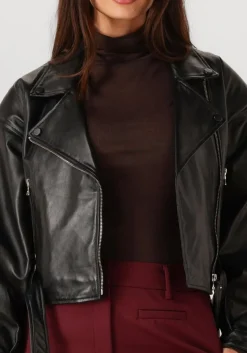 IBANA e leren jas jonet zwart Hot