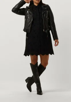 IBANA e leren jas moss zwart Hot