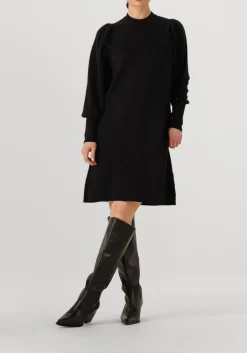 JANICE e midi jurk clay zwart Clearance