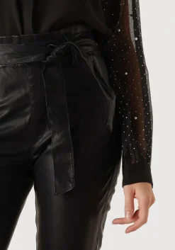 KNIT-TED e pantalon francis pant zwart Discount