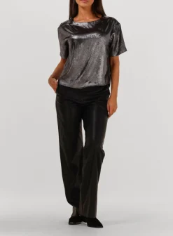 KNIT-TED e wijde broek naomi pant zwart