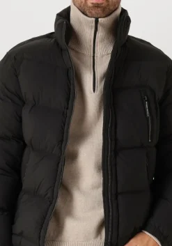 KRAKATAU e gewatteerde jas 125200013 zwart Best