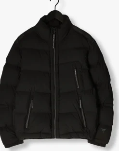 KRAKATAU e gewatteerde jas 125200013 zwart Best