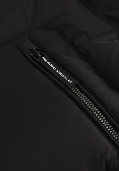 KRAKATAU e gewatteerde jas 125200013 zwart Best