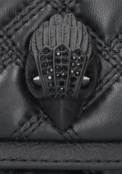 KURT GEIGER LONDON e schoudertas mini kensington drench zwart