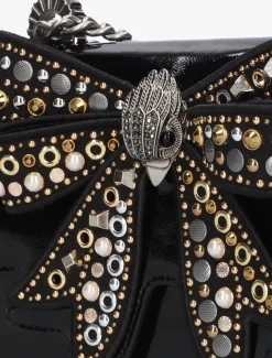 KURT GEIGER LONDON e handtas bow small shoreditch zwart Outlet