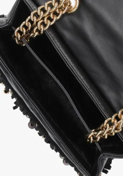 KURT GEIGER LONDON e schoudertas kensington fringe bag zwart Hot