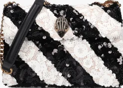 KURT GEIGER LONDON e schoudertas sequins md kensington zwart Hot
