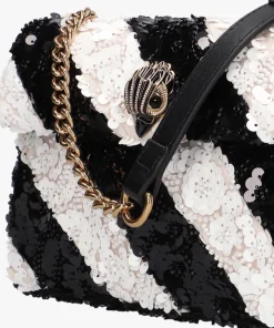 KURT GEIGER LONDON e schoudertas sequins md kensington zwart Hot