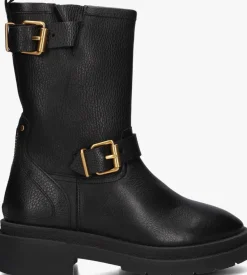 LINA LOCCHI e biker boots l1316 zwart New