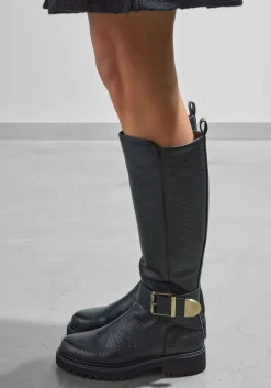 LINA LOCCHI e enkellaarsjes v66 zwart Outlet