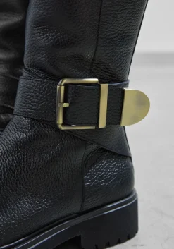 LINA LOCCHI e enkellaarsjes v66 zwart Outlet