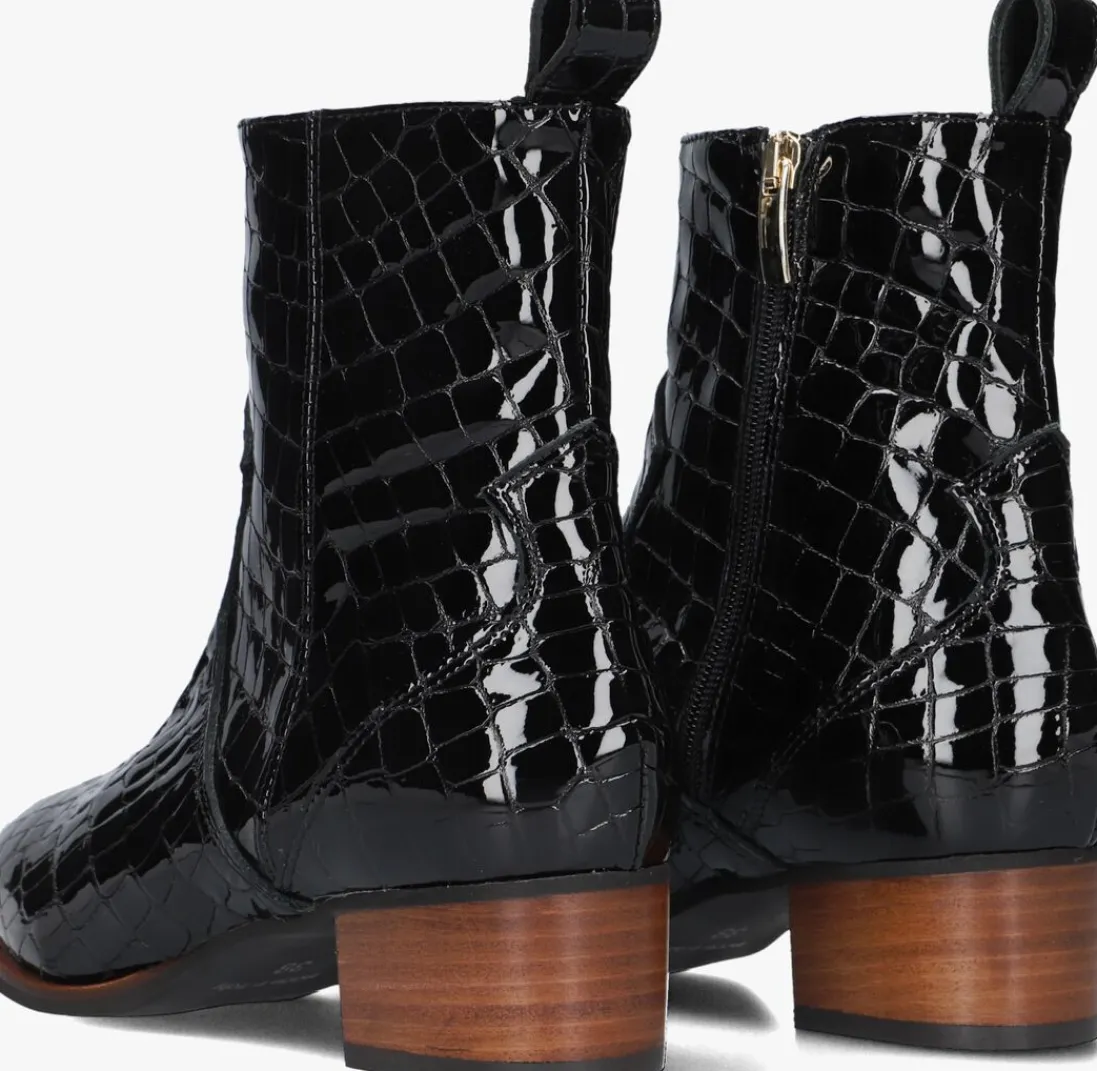 LINA LOCCHI e enkellaarsjes 3231 zwart Outlet