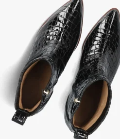 LINA LOCCHI e enkellaarsjes 3231 zwart Outlet