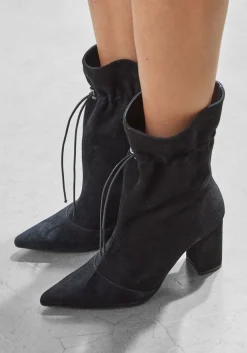 LINA LOCCHI e enkellaarsjes l1140 sue zwart Hot