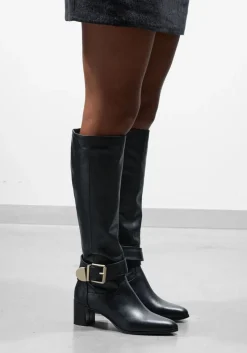 LINA LOCCHI e hoge laarzen 8596 zwart Clearance